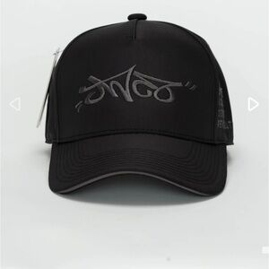 JNCO Black Cap with Gray Embroidery